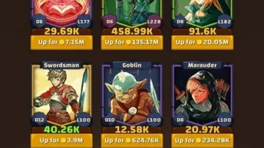 Idle Raids of the Dice Heroes mod