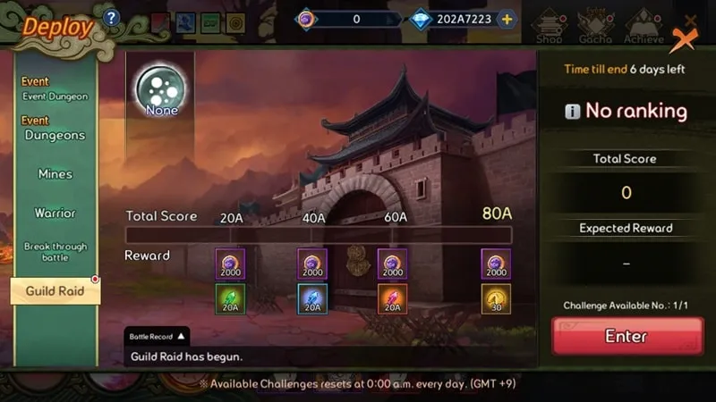 Idle Three Kingdoms In-Game Screenshot