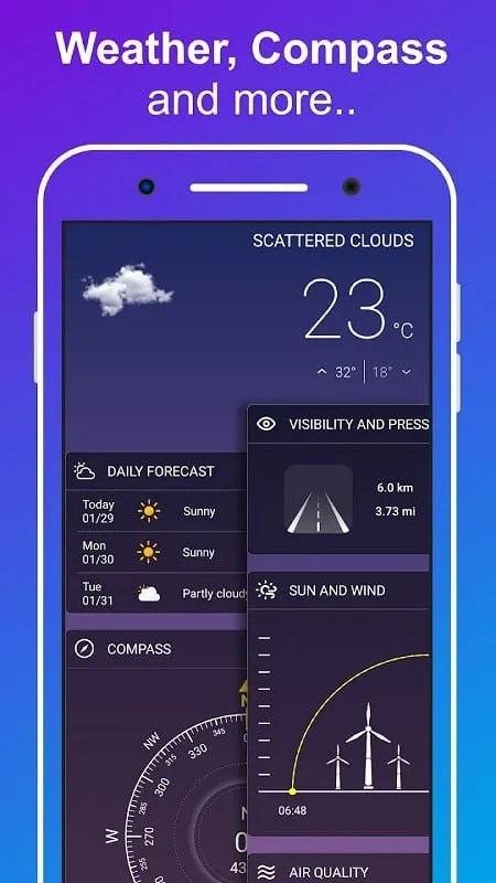 Illustrative example of clearing app cache and data in Android settings.