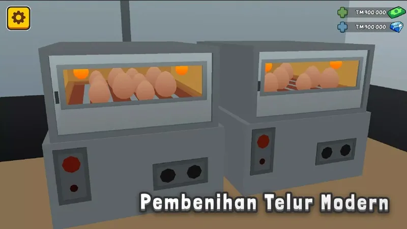 Image depicting a cockfight scene within the Aku si JURAGAN AYAM game.