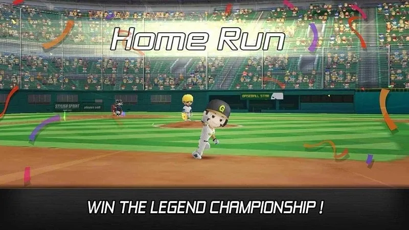 Image showcasing the different game modes available in Baseball Star.