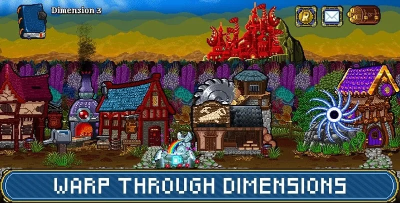 In-game screen of Soda Dungeon 2.