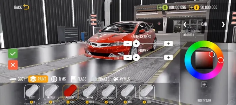 In-game screenshot of a challenging parking scenario in Car Parking Multiplayer 2, demonstrating the precision required to complete the task.