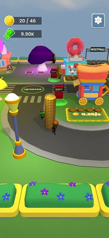 In-game screenshot of Money Master displaying the unlimited money resource.