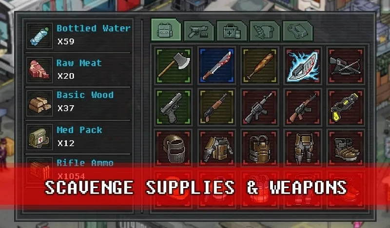 In-game screenshot showcasing the unlimited money resource in the player's inventory.