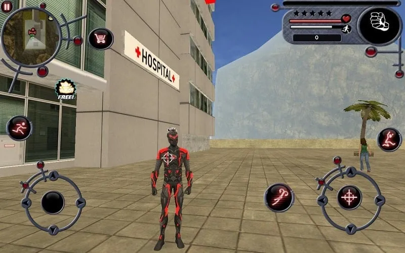 In-game screenshot showing the store interface with available weapons and upgrades.