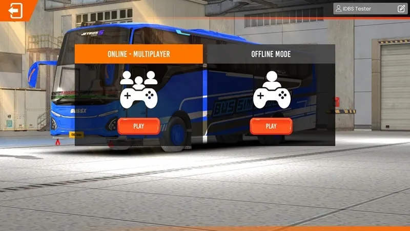 In-game settings menu for adjusting graphics and performance in Bus Simulator X.