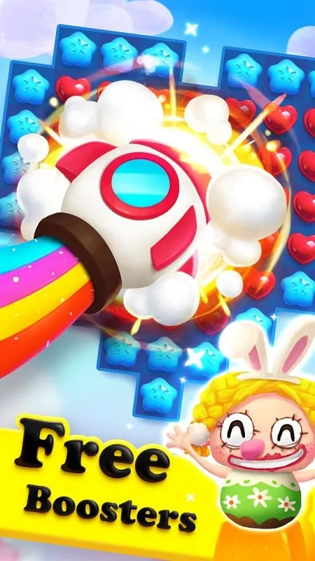 In-game shop displaying purchasable items in Crazy Candy Bomb.