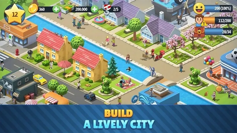 Installing City Island 6 Mod APK on Android.