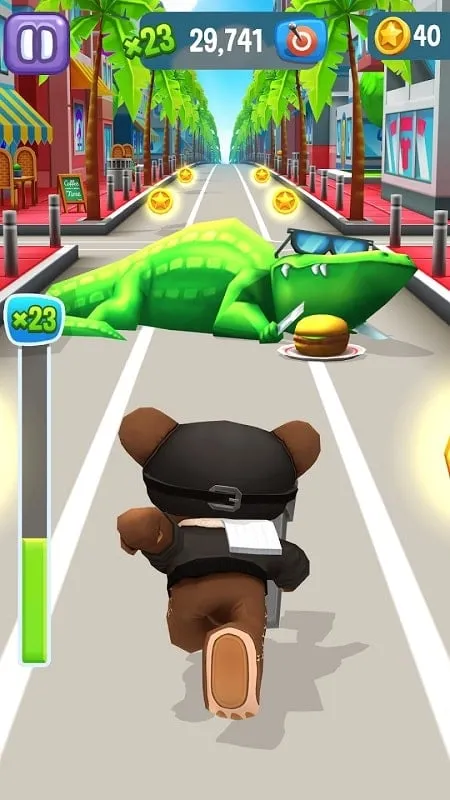 Installing the Angry Gran Run MOD APK on an Android smartphone.