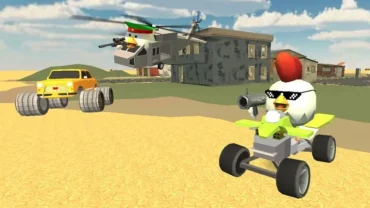 Installing the Chicken Gun MOD APK on an Android Device.