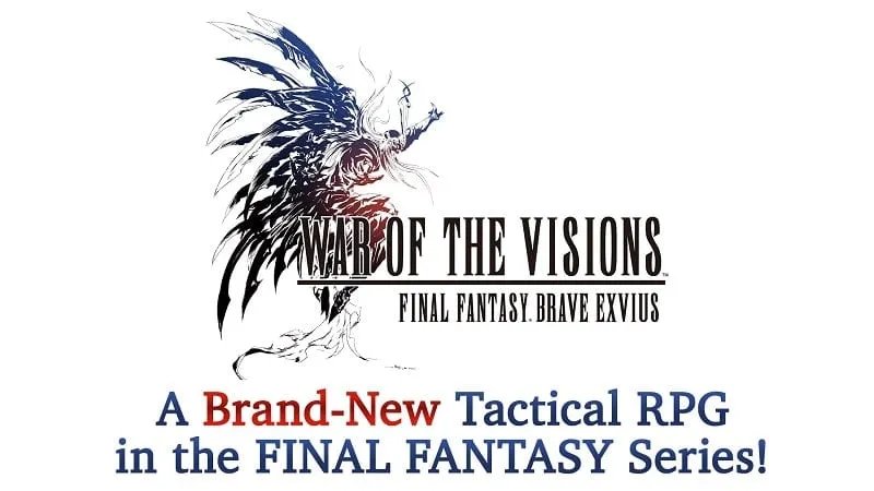 Installing the FINAL FANTASY BE: WOTV MOD APK on an Android smartphone.