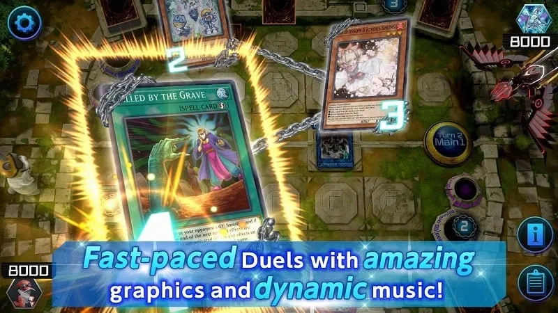 Installing the Yu-Gi-Oh! Master Duel MOD APK on an Android smartphone.