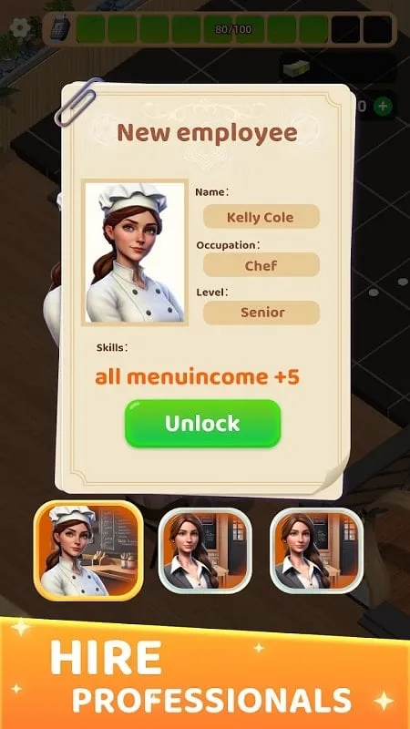 Investing in business in Startup Tycoon.