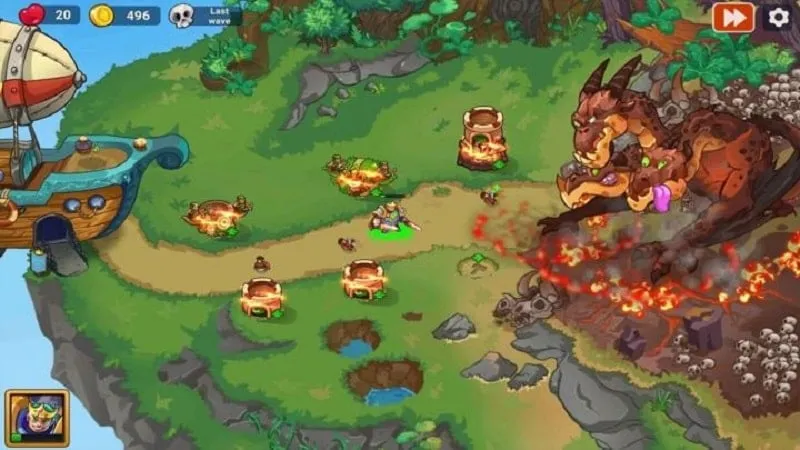 King of Defense 2 Epic Tower Defense mod