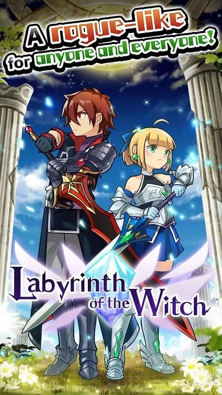 Print do mod Labyrinth of the Witch com recursos infinitos.