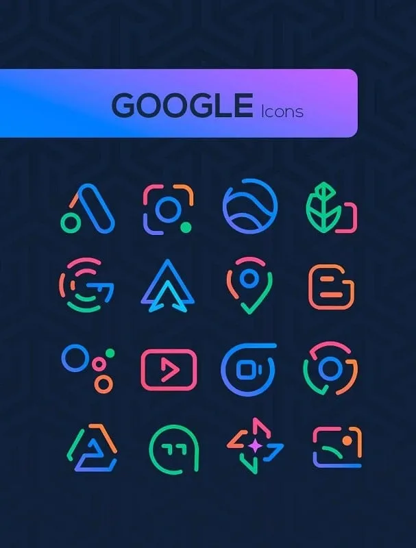 Linebit Icon Pack mod interface showing premium features