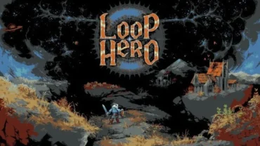 Loop Hero gameplay screenshot showing the character navigating a looping path.