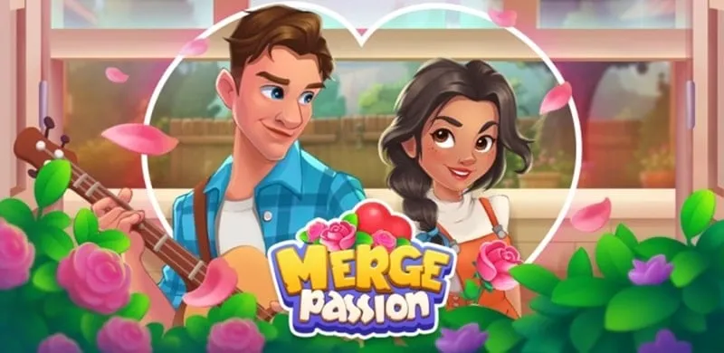 Main screen of Merge Passion showcasing the gameplay