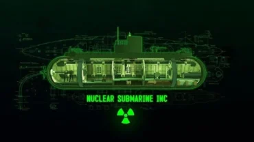Main screen of Nuclear War Submarine inc showcasing the gameplay.
