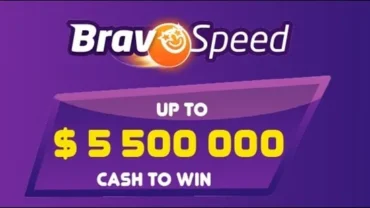 Main screen of the BravoSpeed game.