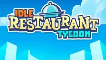 Main screen of the Idle Restaurant Tycoon game.