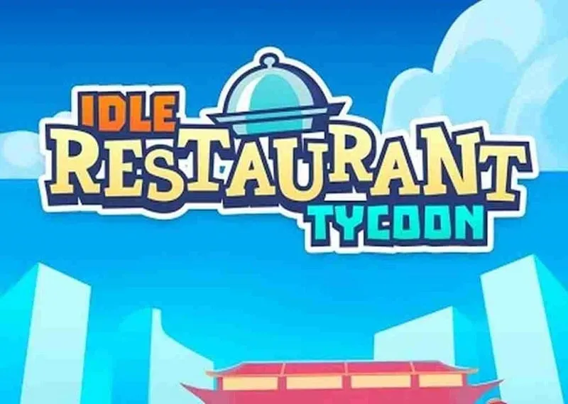 Main screen of the Idle Restaurant Tycoon game.