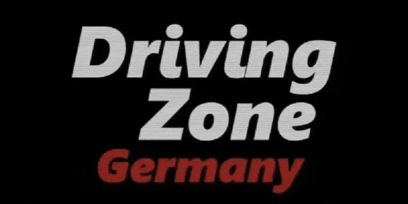 Main screen showcasing a selection of German cars in Driving Zone: Germany Pro.