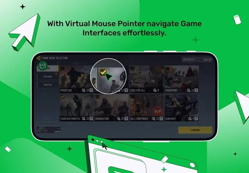 Mantis Gamepad Pro Beta mod interface showing premium features