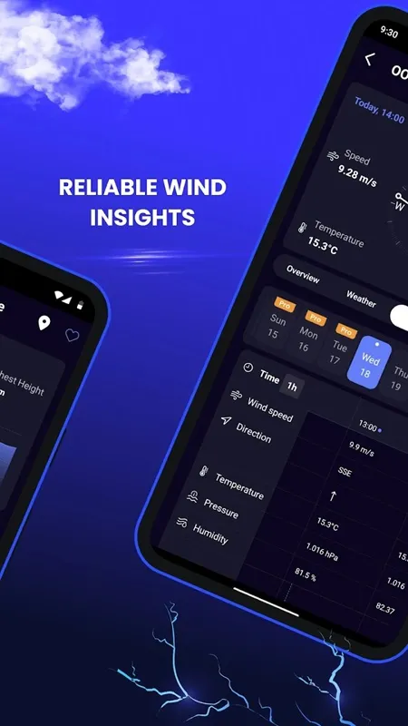 Marine Weather Mod map interface