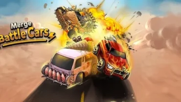 Merge Battle Car gameplay screenshot.