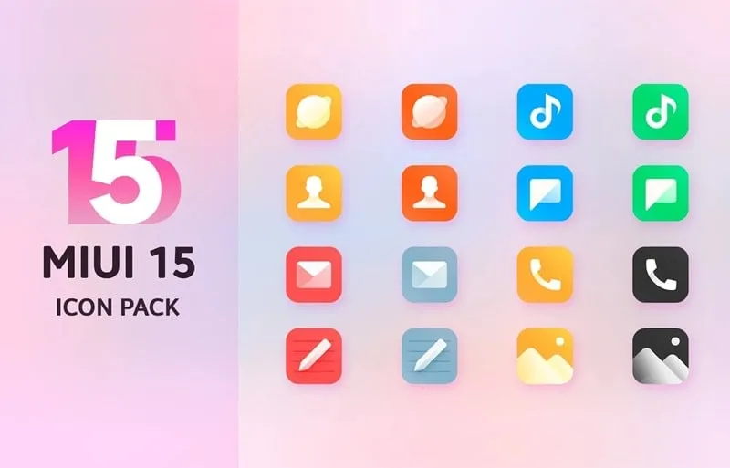 Mi15 Icon Pack alternative icons