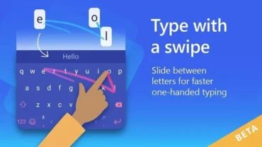 Microsoft SwiftKey Keyboard mod interface