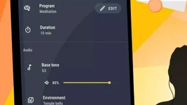 Mindroid mod interface showing premium features