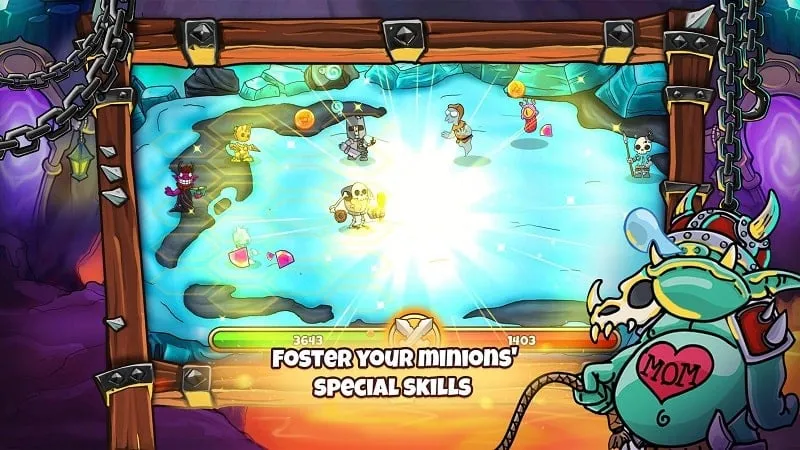 Minion Raid MOD APK versi terbaru gratis.