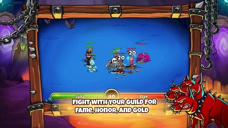 Game Minion Raid MOD APK dengan uang tak terbatas