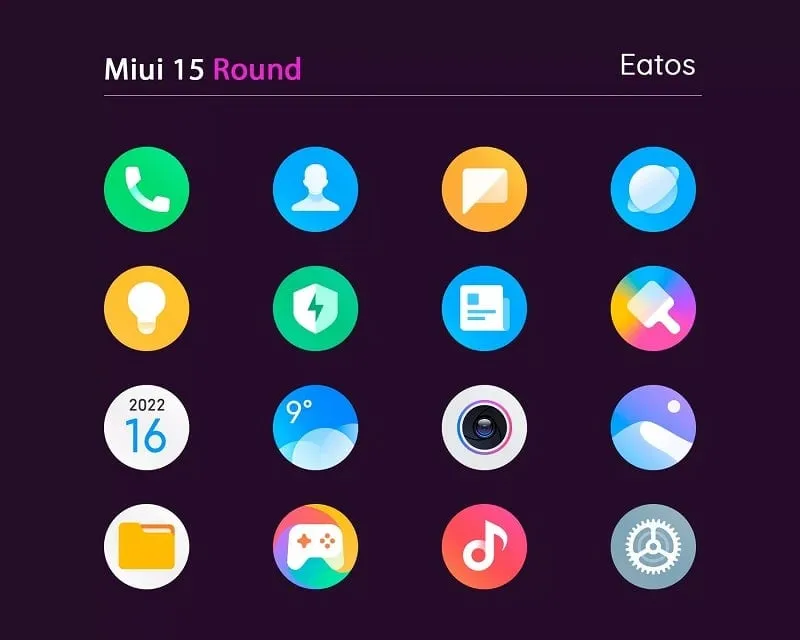 Miui 15 mod interface showing premium features