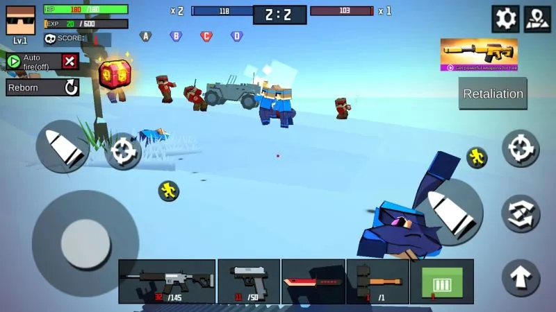 Mobile Battle field gameplay on mobile.