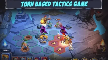 Monster selection screen in Tactical Monsters Rumble Arena.