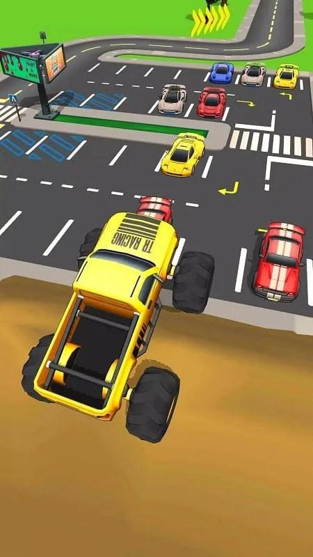 Monster Truck Rampage installation guide screenshot on Android