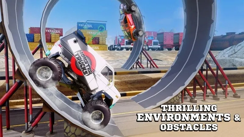 Monster Truck Xtreme Racing in-game screenshot.