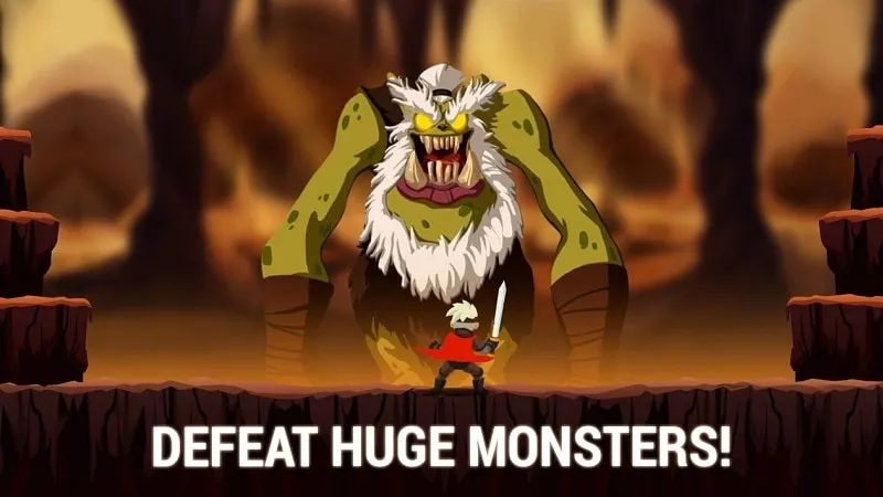 Monsters Crush Clicker gameplay screenshot.