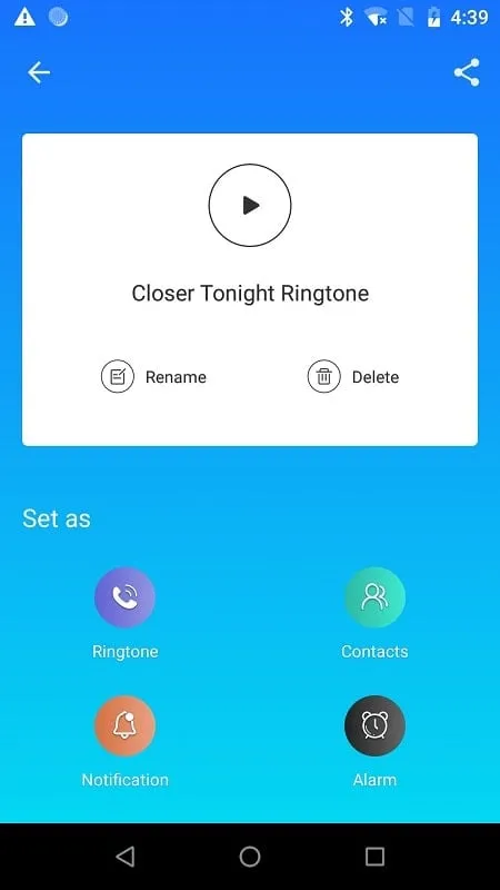 MP3 Cutter Ringtone Maker mod apk showcasing merge functionality