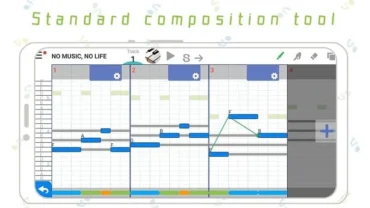 musicLine mod interface showing premium features