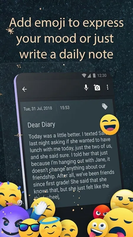 Aplikasi My Diary Journal with Lock Mod APK Gratis