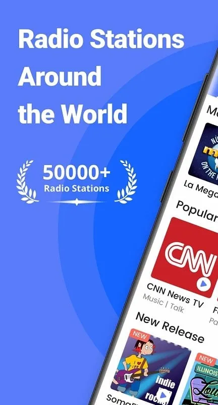 My Radio Free Radio Station mod dengan stasiun radio global