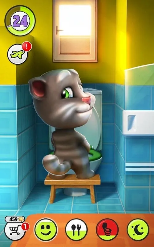 My Talking Tom mod features.