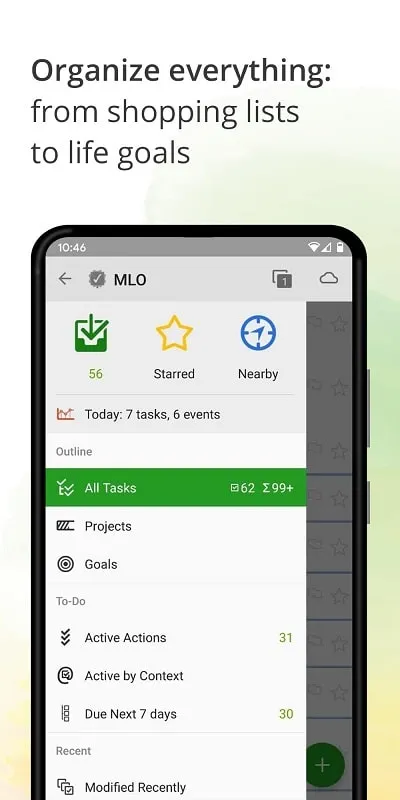 MyLifeOrganized To Do List mod