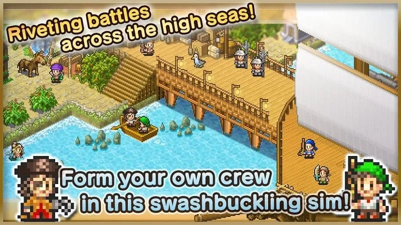 Navigating the file manager to locate the downloaded High Sea Saga MOD APK.