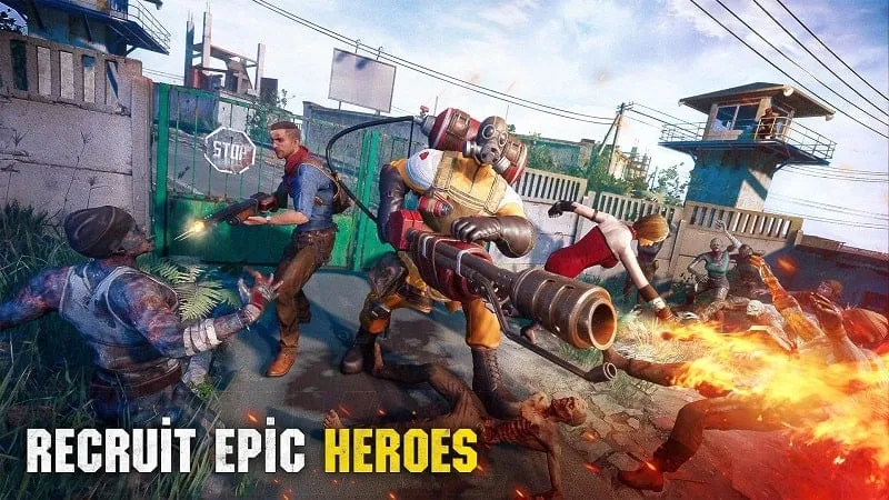 Panduan instalasi Survival at Gunpoint MOD APK di HP Android.